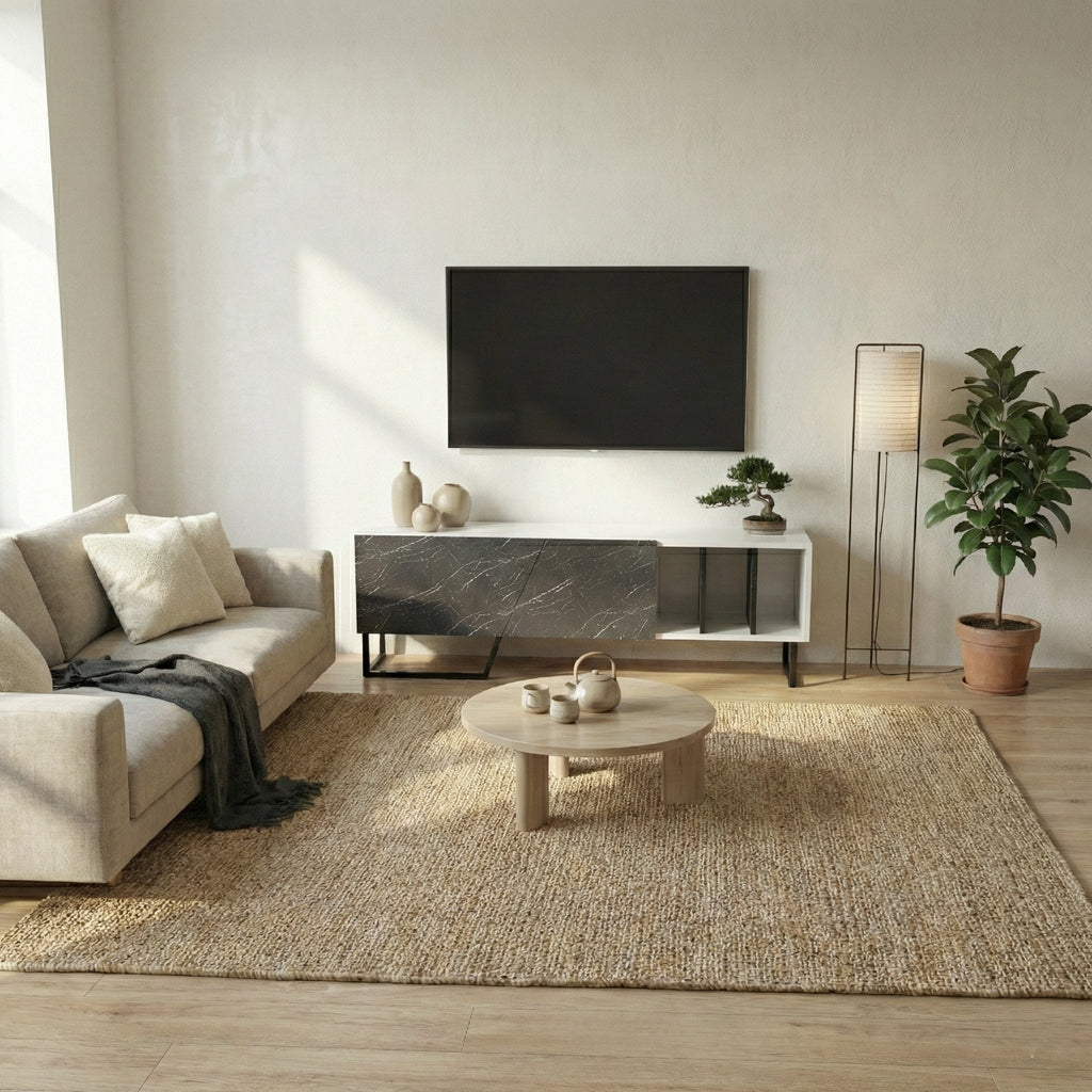 Linossa 59" Modern TV Stand & Media Console – Fits TVs Up to 65"