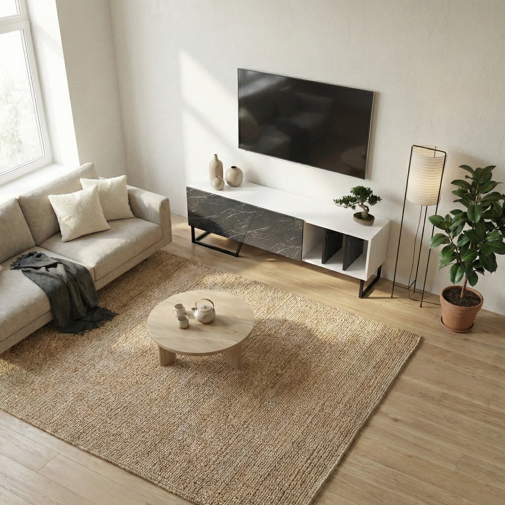 Linossa 59" Modern TV Stand & Media Console – Fits TVs Up to 65"