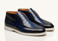 Maurice Nashville Custom Made Alligator Shoe - Navy