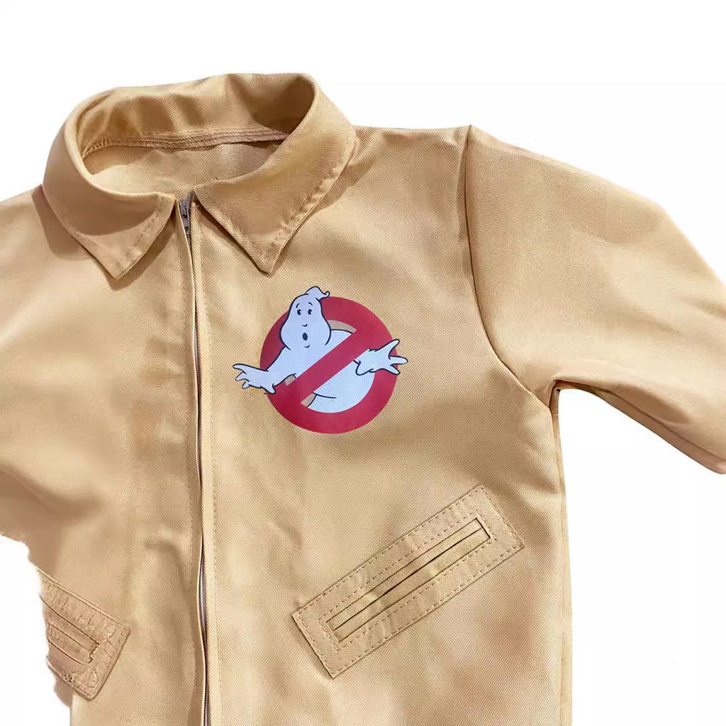 Ghostbusters Uniform Kids Ghostbusters Play Costume – Halloween Ghost Hunter Cosplay Outfit