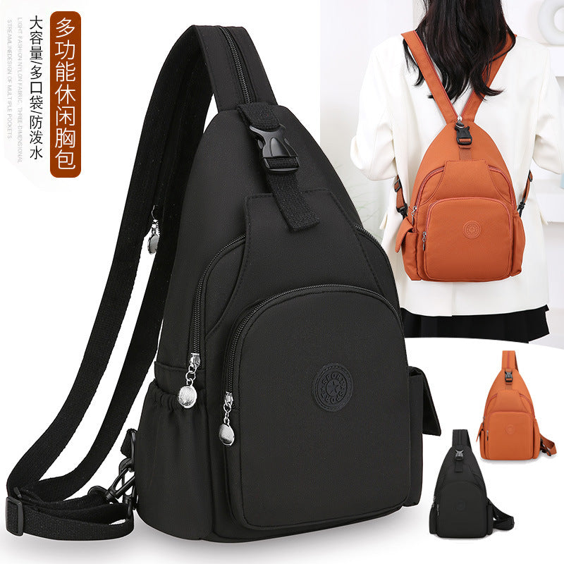 Fashion Chest Bag Backpack Fashion Trend 2026 New Women's Chest Bag Casual Anti-splashing Bag Multifunctional Chest Bag
