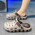 2024 Summer Children's Clogs for Boys, Non-Slip Soft Sole Sandals, Dual-Purpose Closed-Toe Slippers, Lightweight Non-Slip for Older Kids