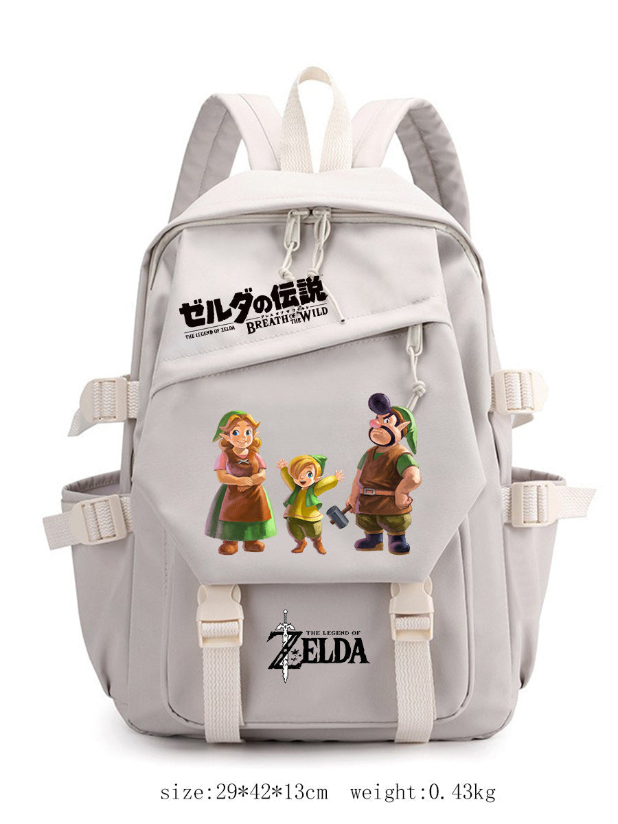 Zelda Series Gaming Backpack – Stylish Everyday Travel & Leisure Bag