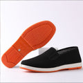 Old Beijing Casual Cloth Shoes For Driving Exercise Running Comfortable Breathable Soft Sole Wear-resistant Non-slip Black Cloth Shoes