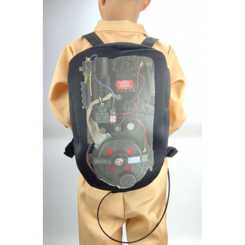 Ghostbusters Uniform Kids Ghostbusters Play Costume – Halloween Ghost Hunter Cosplay Outfit