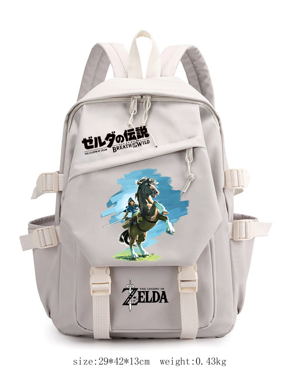 Zelda Series Gaming Backpack – Stylish Everyday Travel & Leisure Bag