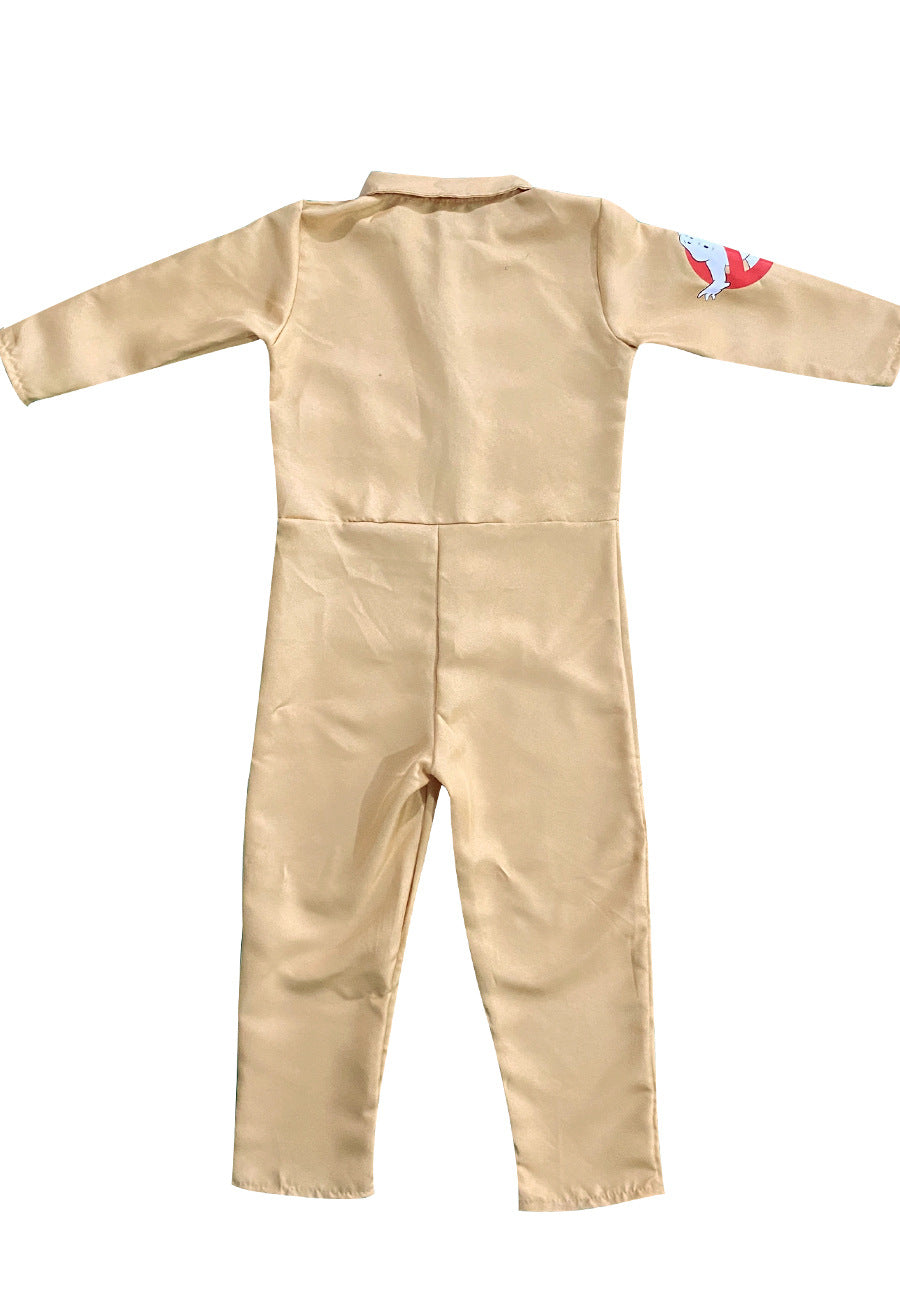 Ghostbusters Uniform Kids Ghostbusters Play Costume – Halloween Ghost Hunter Cosplay Outfit
