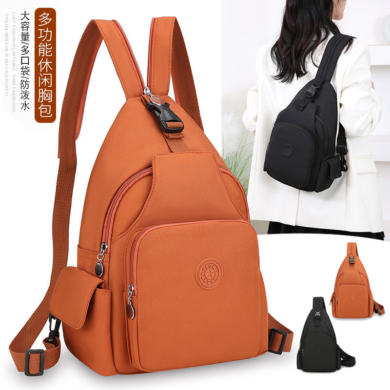 Fashion Chest Bag Backpack Fashion Trend 2026 New Women's Chest Bag Casual Anti-splashing Bag Multifunctional Chest Bag