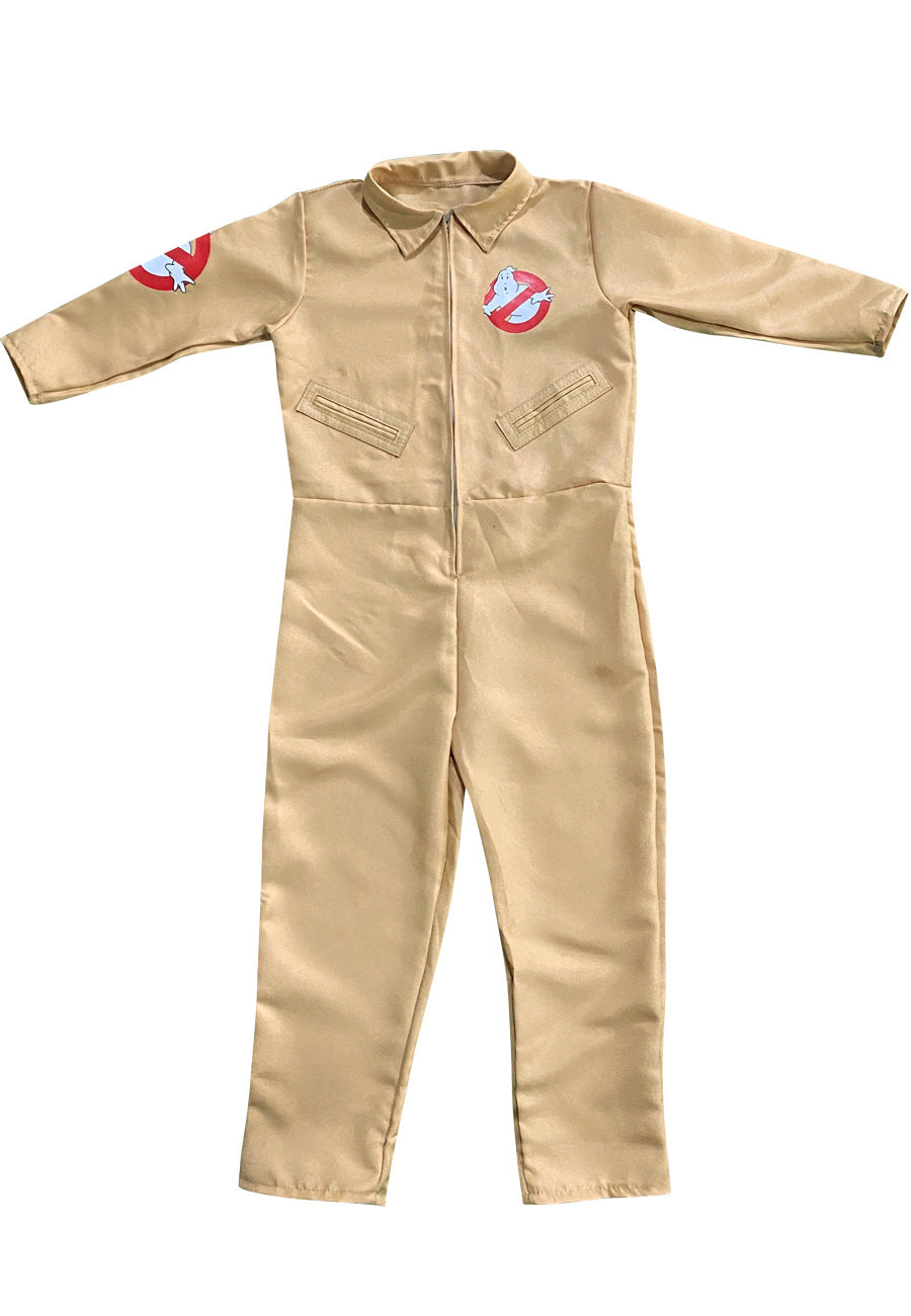 Ghostbusters Uniform Kids Ghostbusters Play Costume – Halloween Ghost Hunter Cosplay Outfit