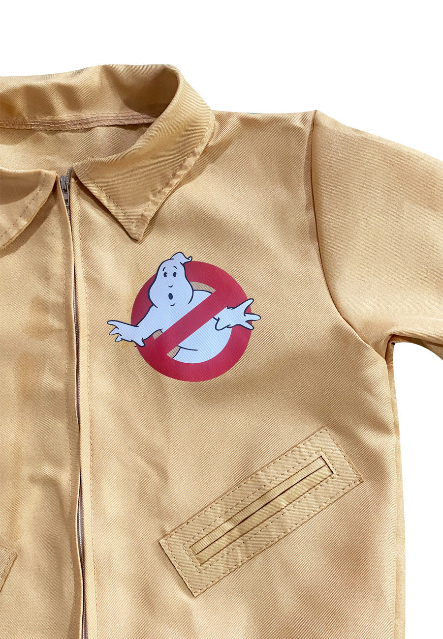 Ghostbusters Uniform Kids Ghostbusters Play Costume – Halloween Ghost Hunter Cosplay Outfit