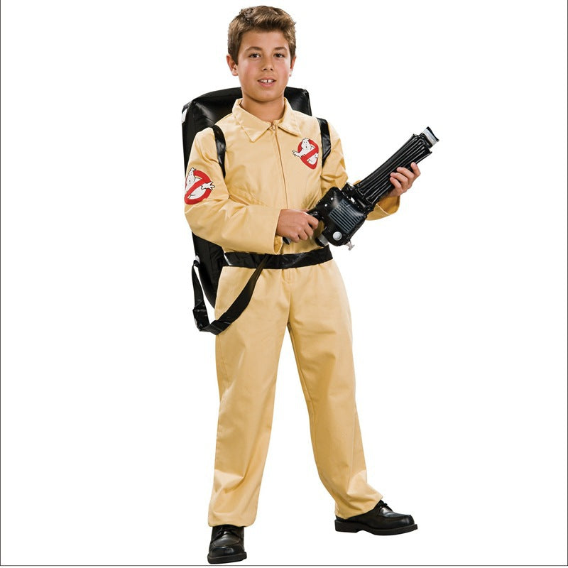 Ghostbusters Uniform Kids Ghostbusters Play Costume – Halloween Ghost Hunter Cosplay Outfit