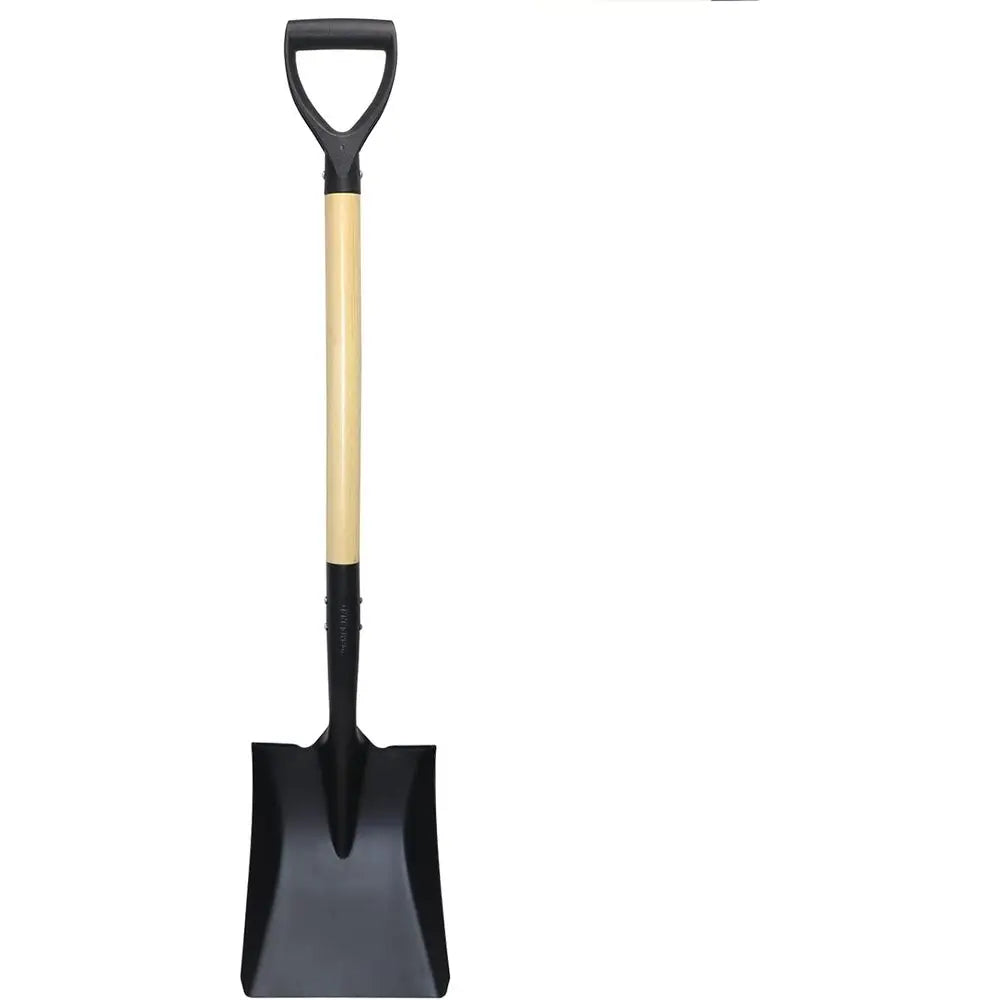 D-Handle Shovel with Steel Blade & Solid Wood Handle
