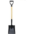D-Handle Shovel with Steel Blade & Solid Wood Handle