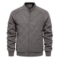 AIOPESON Men’s Patchwork Fleece-Lined Baseball Bomber Jacket – Warm Winter Coat