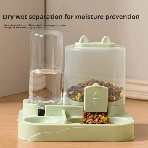 Automatic Cat & Dog Feeder and Waterer – All-in-One