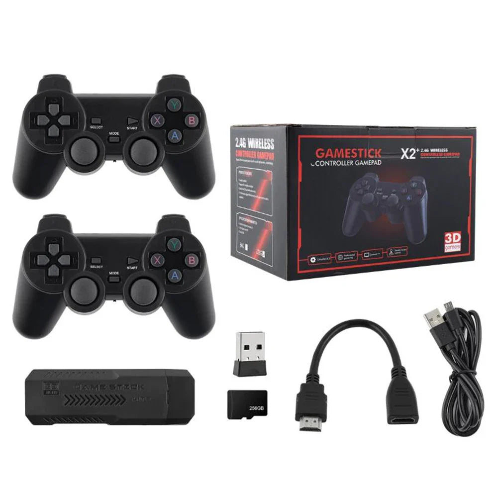 58,000 Games Handheld Console – 256GB 4K TV Wireless Gamepad