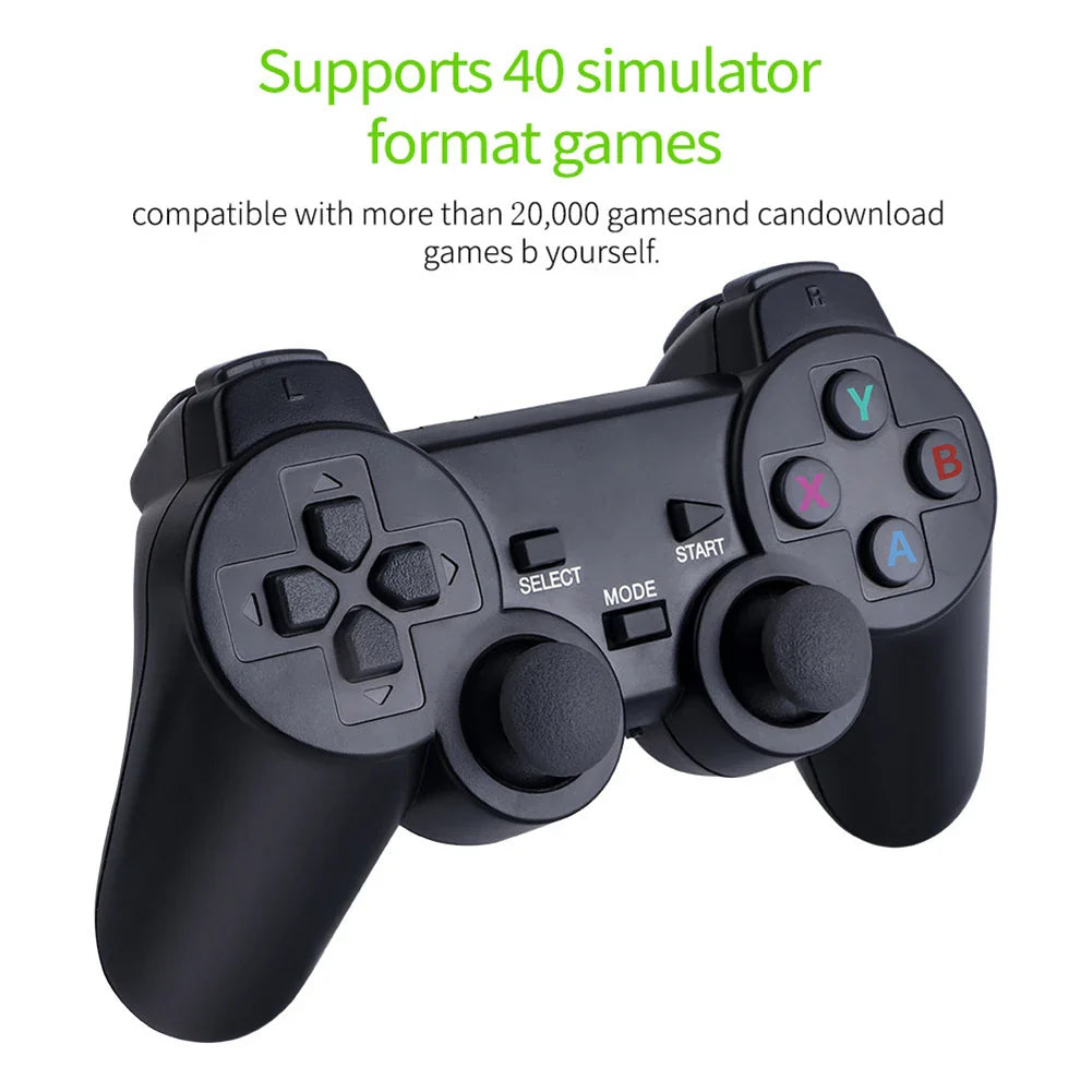 58,000 Games Handheld Console – 256GB 4K TV Wireless Gamepad