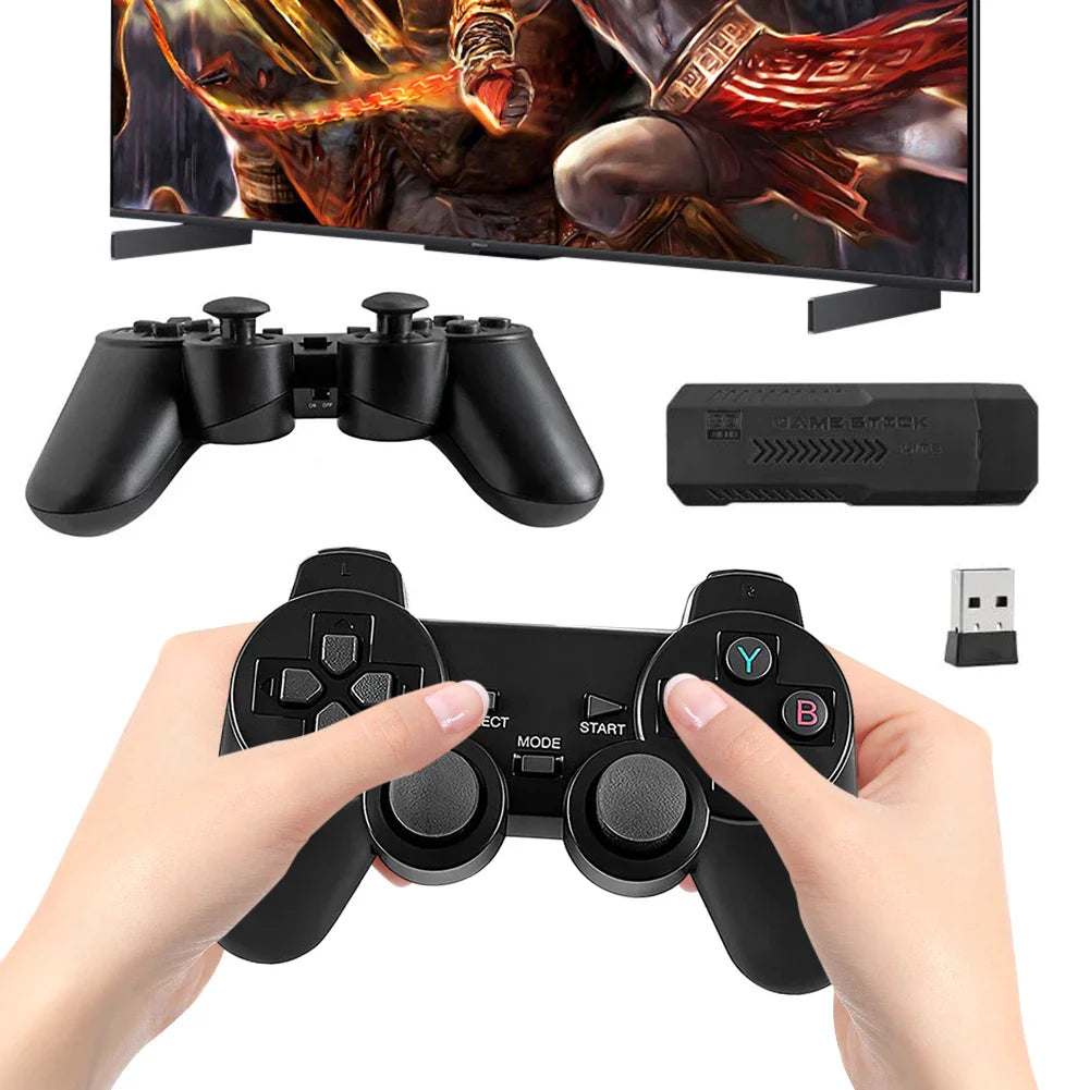 58,000 Games Handheld Console – 256GB 4K TV Wireless Gamepad
