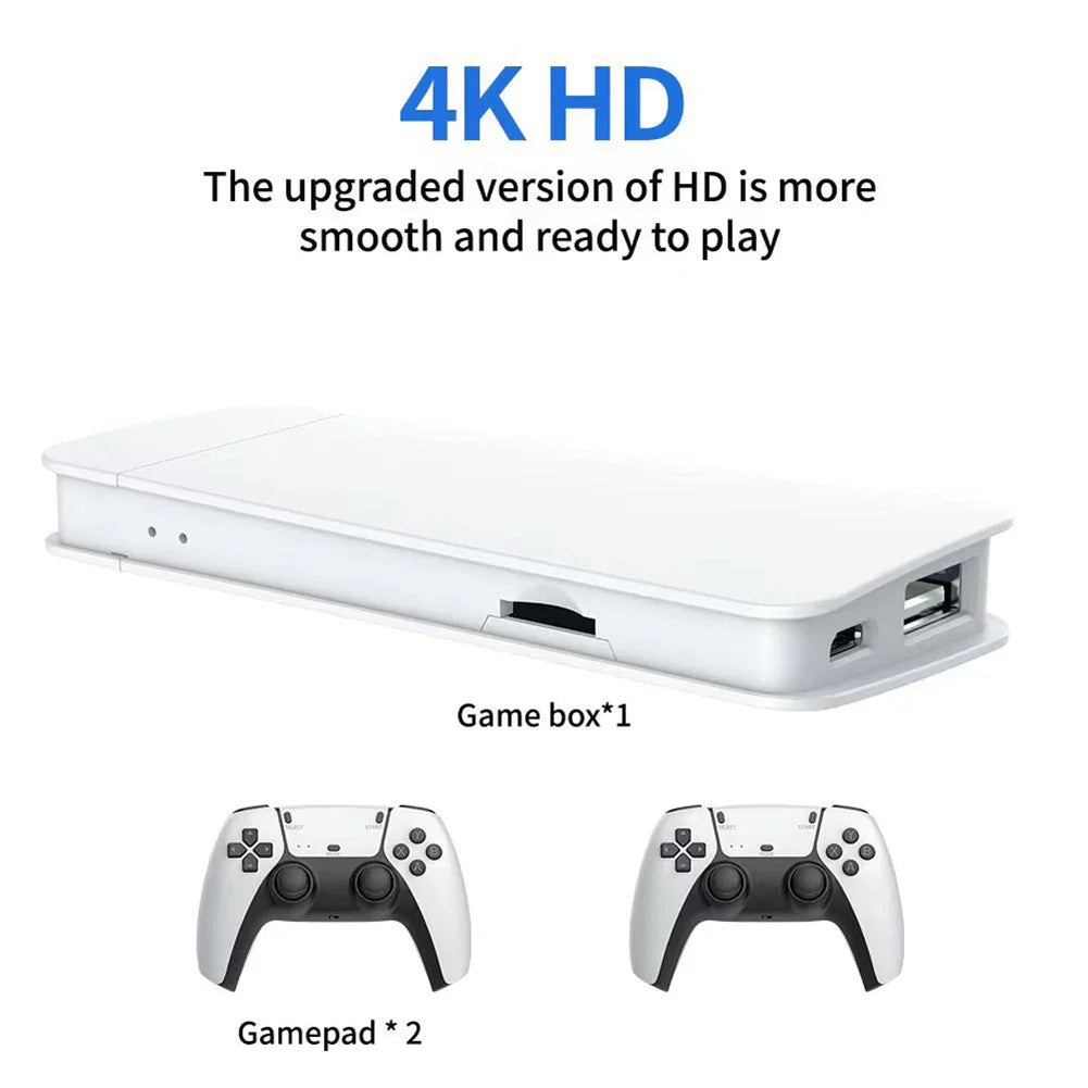 58,000 Games Handheld Console – 256GB 4K TV Wireless Gamepad