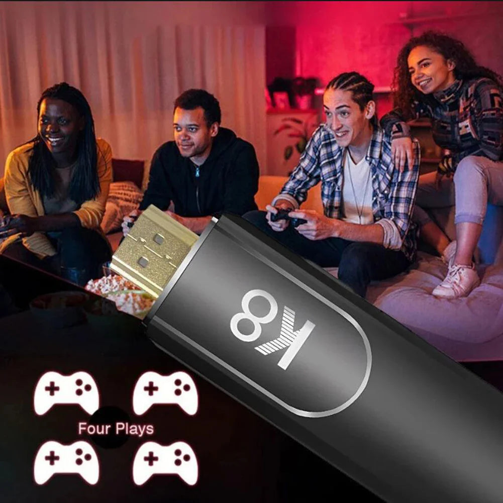 58,000 Games Handheld Console – 256GB 4K TV Wireless Gamepad