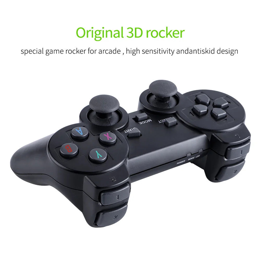58,000 Games Handheld Console – 256GB 4K TV Wireless Gamepad