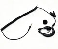 3.5mm Listen-Only Earpiece – Single Earbud with Rotating Designfor Walkie Talkie & Professional Use