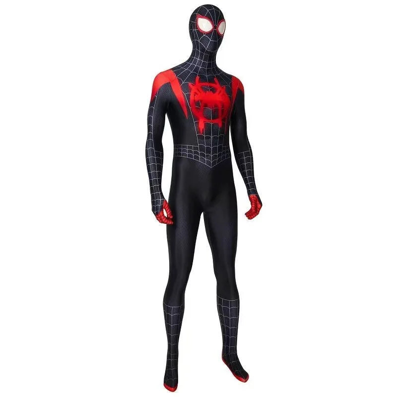 Men’s Superhero Cosplay Jumpsuit – Stretch-Fit Halloween & Party Costume