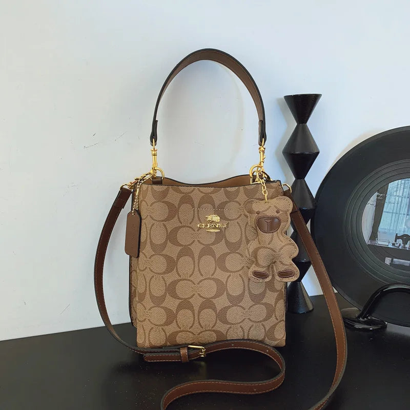 Elegant Bucket Handbag – Versatile Single-Shoulder Fashion Bag