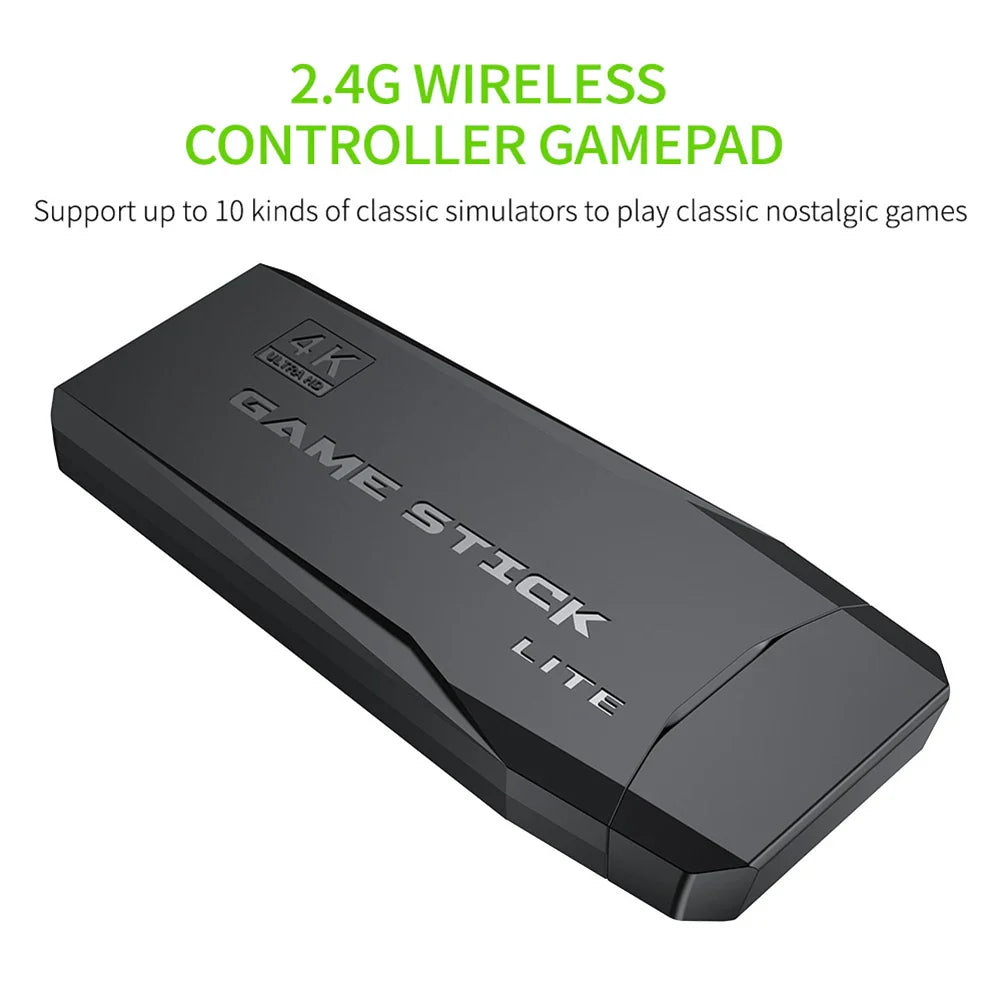 58,000 Games Handheld Console – 256GB 4K TV Wireless Gamepad