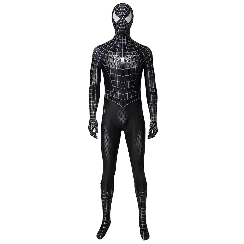 Men’s Superhero Cosplay Jumpsuit – Stretch-Fit Halloween & Party Costume