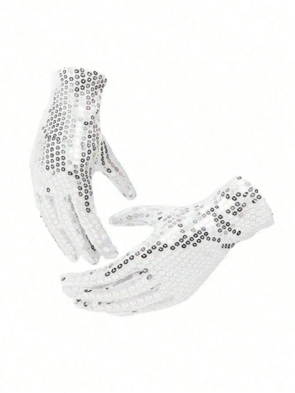 Michael Jackson-Inspired Costume Accessories Set – Sequin Fedora, Rhinestone Gloves & Aviator Sunglasses