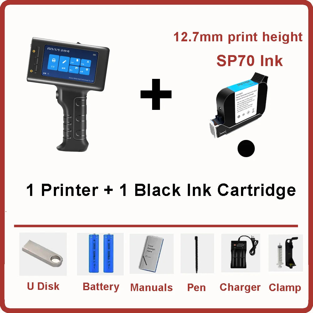 Willita Handheld Thermal Inkjet Printer
