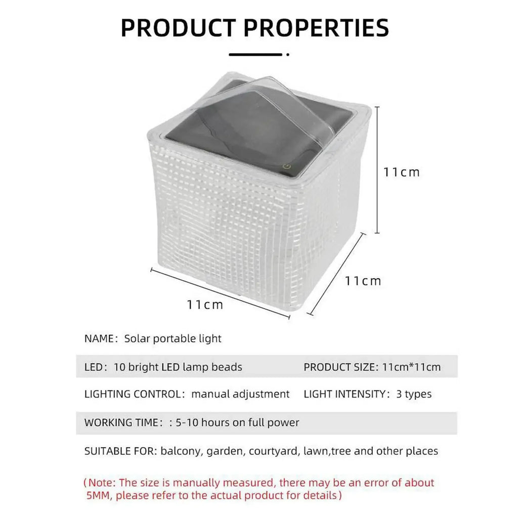 Portable Solar Camping Light — Limited Availability