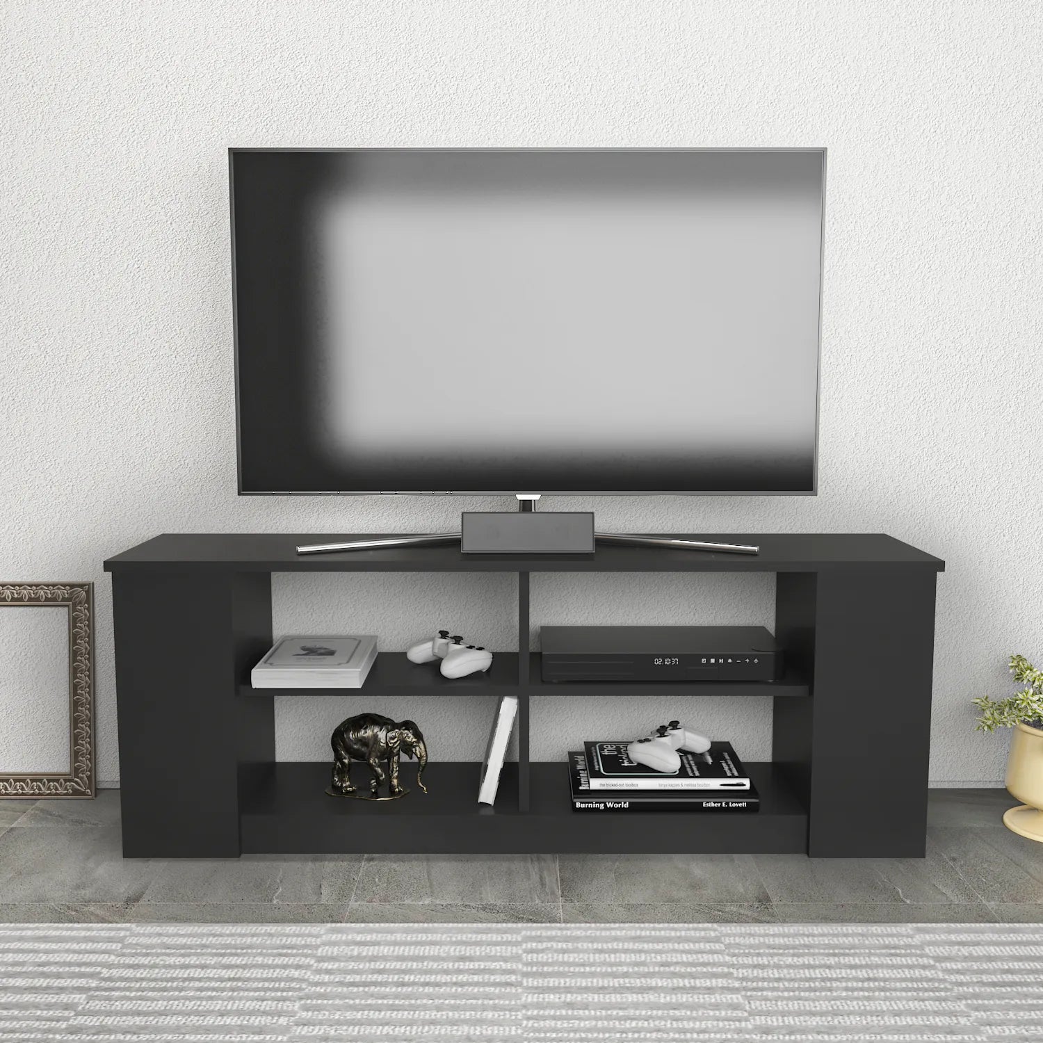 Space 55" Wide TV Stand for TVs Up to 65" | Media Console