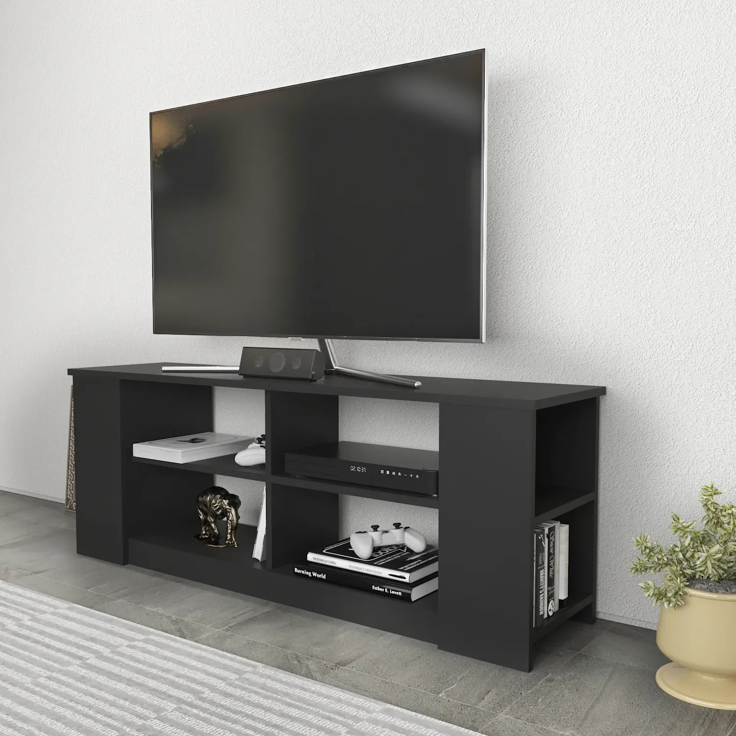Space 55" Wide TV Stand for TVs Up to 65" | Media Console