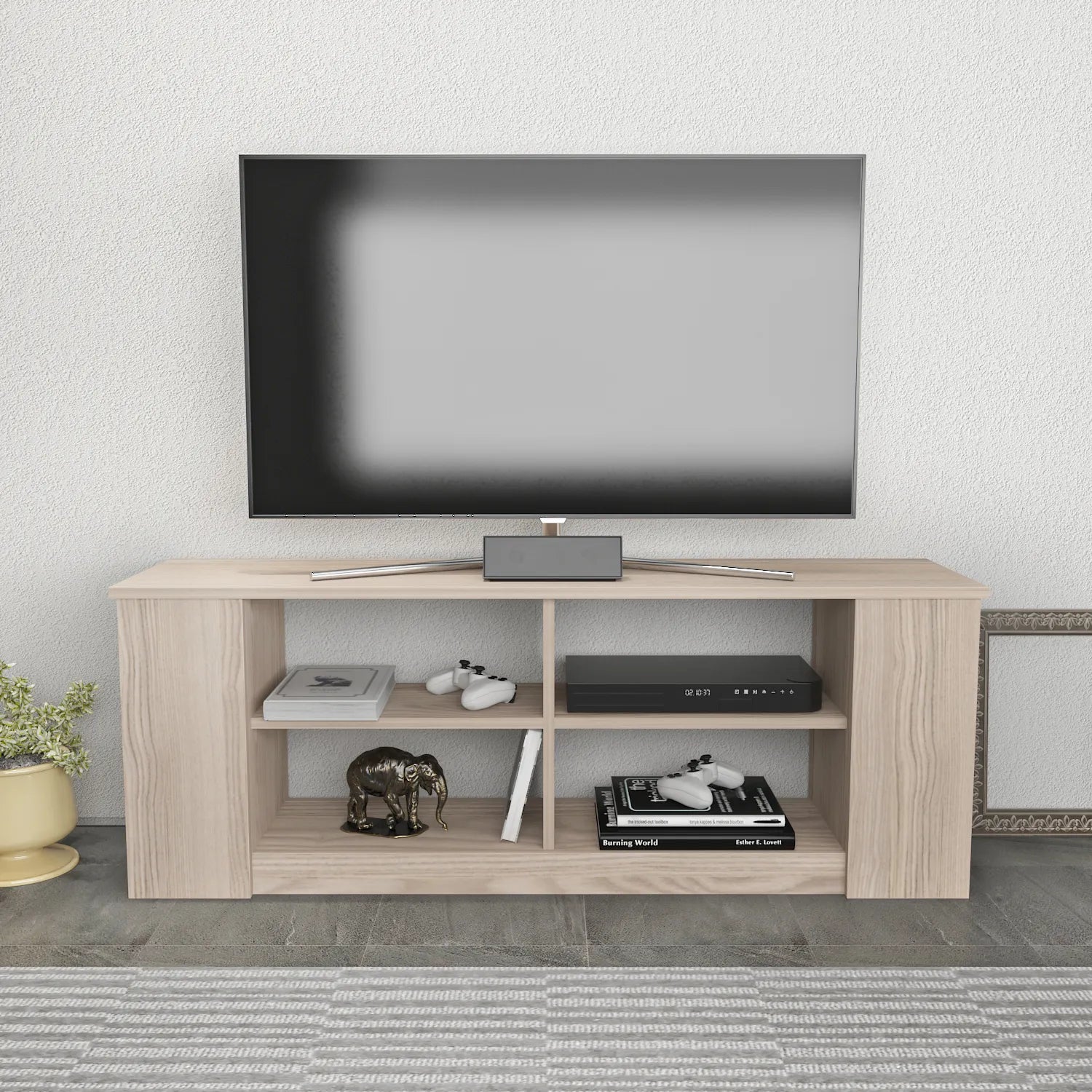 Space 55" Wide TV Stand for TVs Up to 65" | Media Console