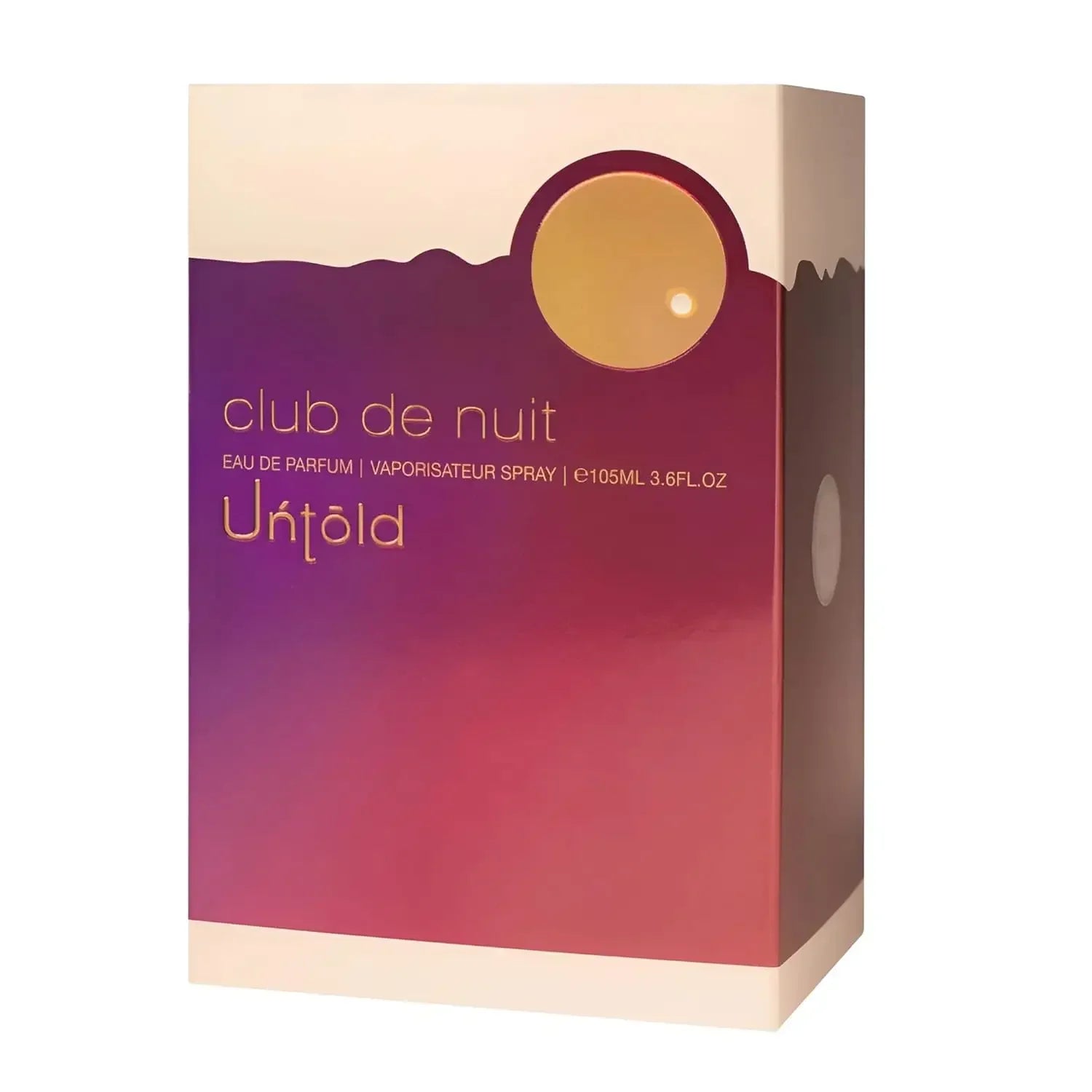 🖤 Armaf Club De Nuit Untold EDP 3.6oz – Bold Amber Woody Fragrance