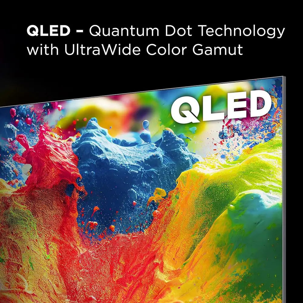 Q6 QLED 4K Smart TV with Google TV, Dolby Atmos & HDR Pro