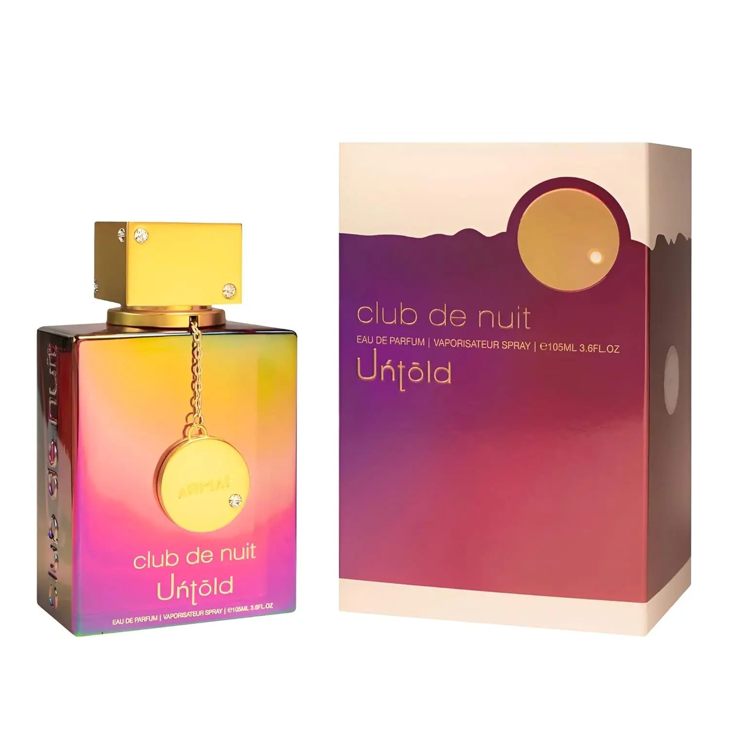 🖤 Armaf Club De Nuit Untold EDP 3.6oz – Bold Amber Woody Fragrance