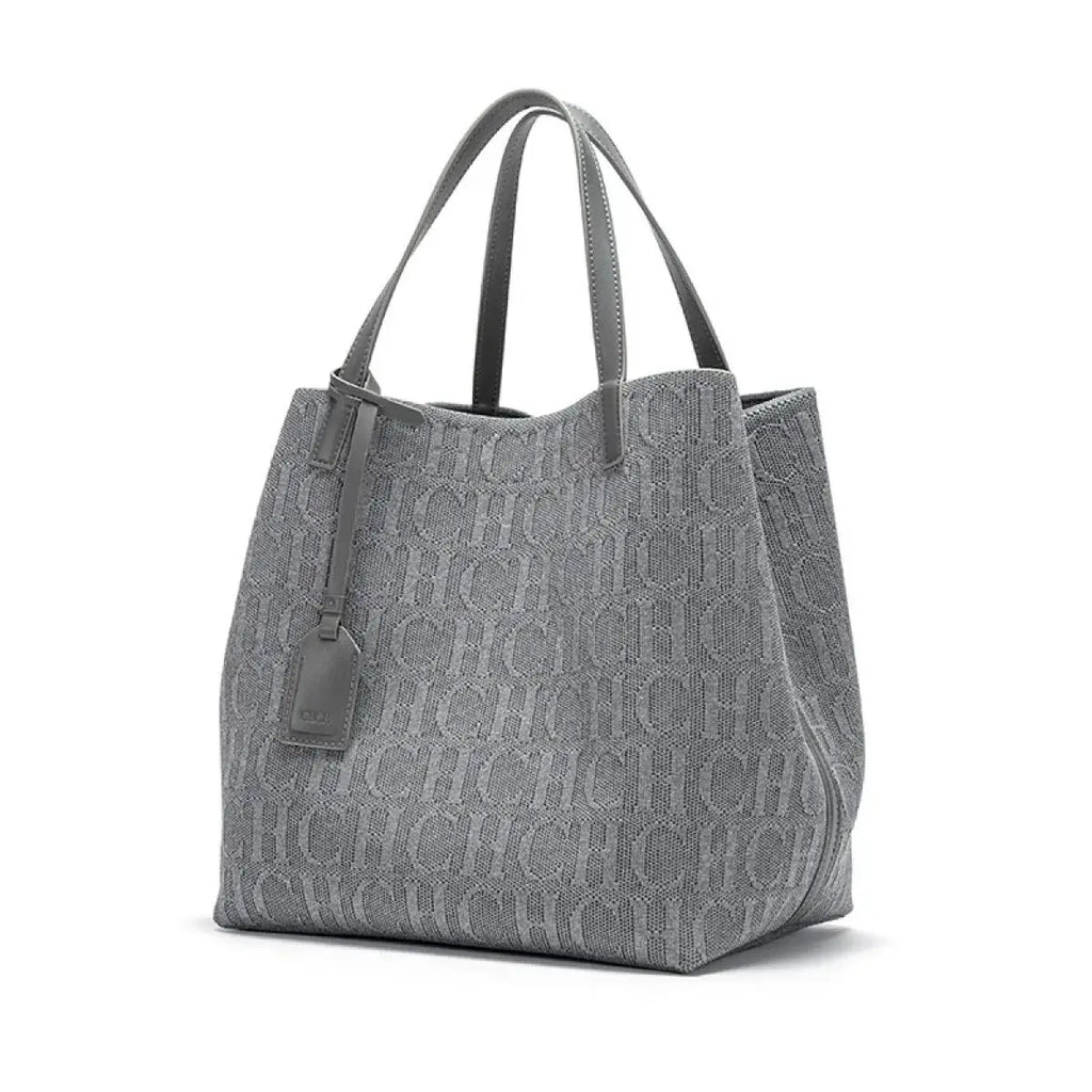 Women’s Classic Solid Color Large Capacity Handbag – Stylish Fashion Tote Bag