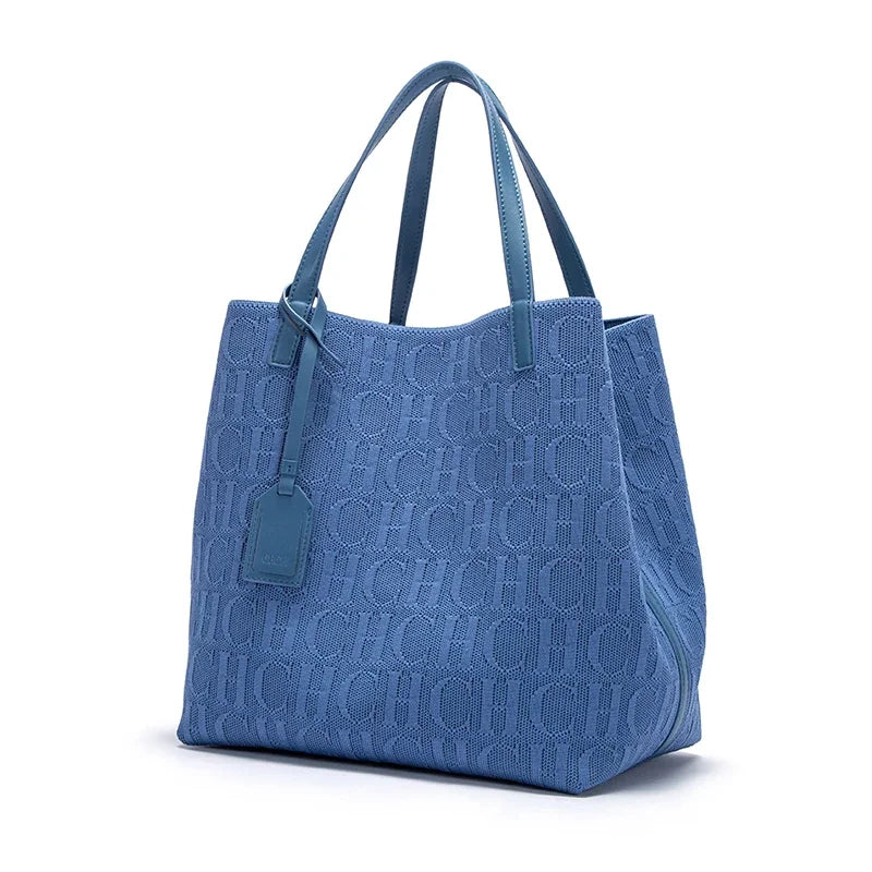 Women’s Classic Solid Color Large Capacity Handbag – Stylish Fashion Tote Bag