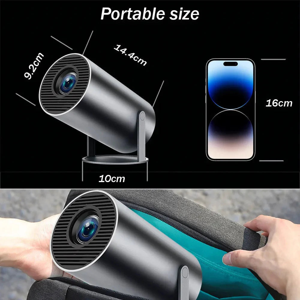 🎥 Portable 4K Projector – Your Big Screen, Anywhere!