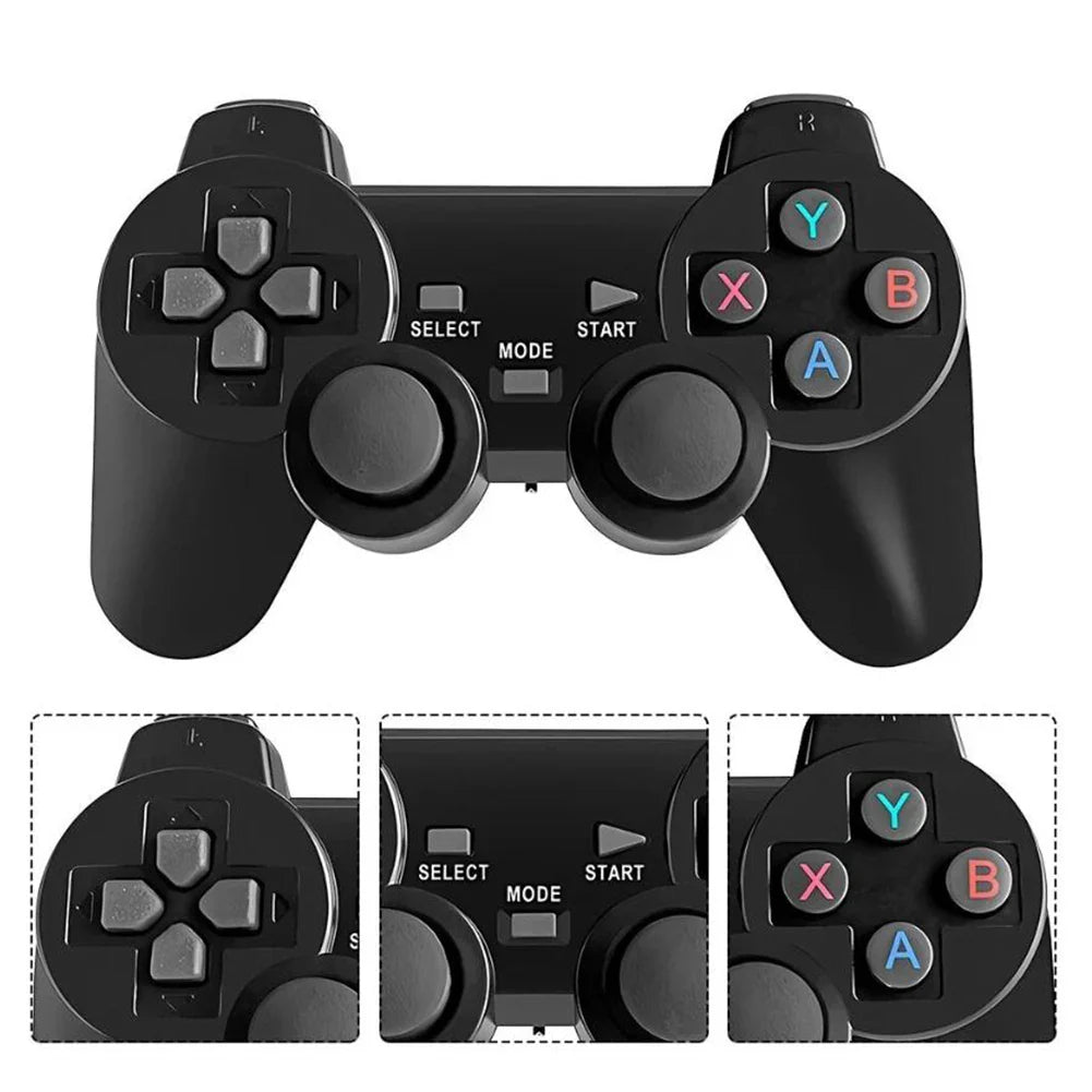 58,000 Games Handheld Console – 256GB 4K TV Wireless Gamepad
