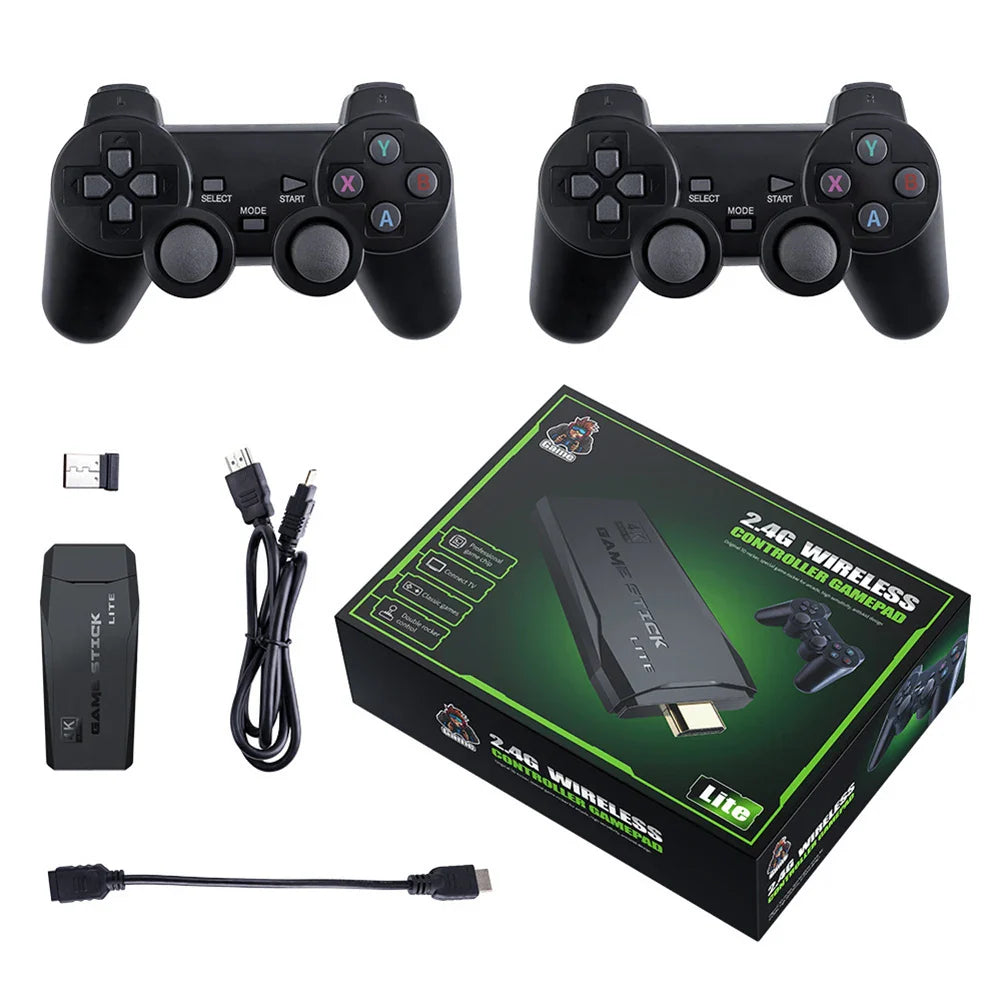 58,000 Games Handheld Console – 256GB 4K TV Wireless Gamepad