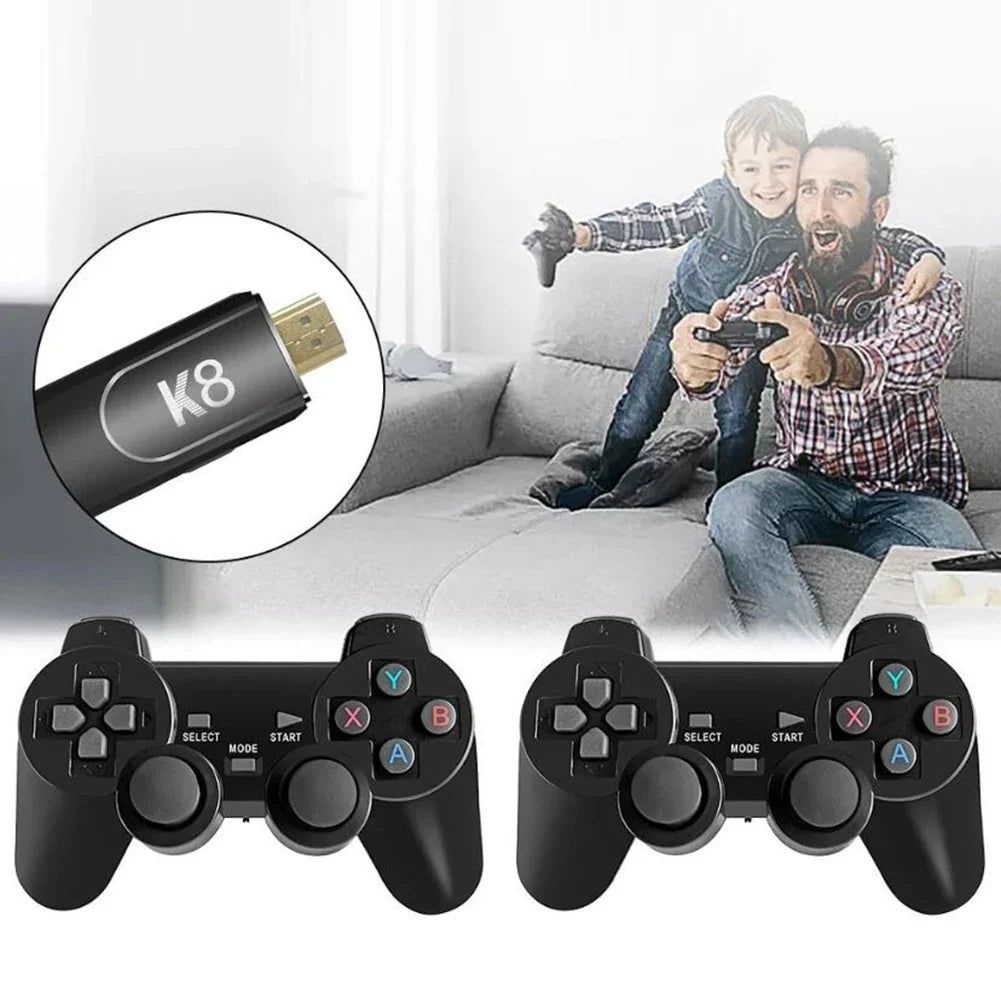 58,000 Games Handheld Console – 256GB 4K TV Wireless Gamepad