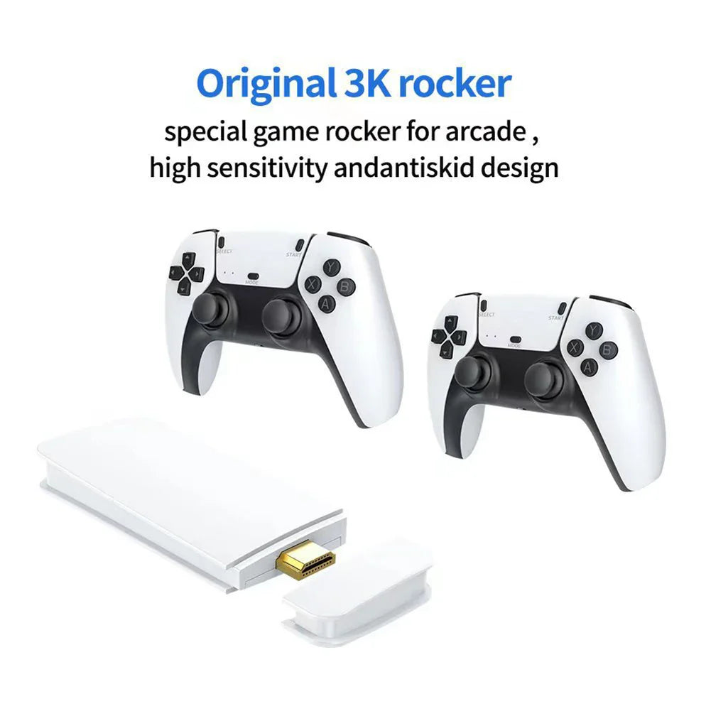 58,000 Games Handheld Console – 256GB 4K TV Wireless Gamepad