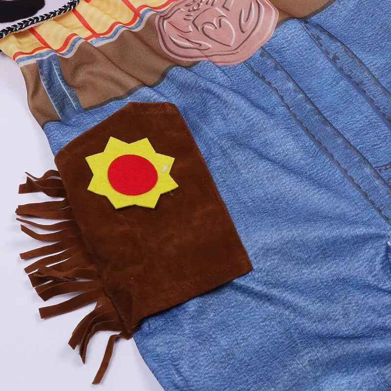 Children’s Denim Anime Character Costume – Toddler & Kids Halloween Party Outfit