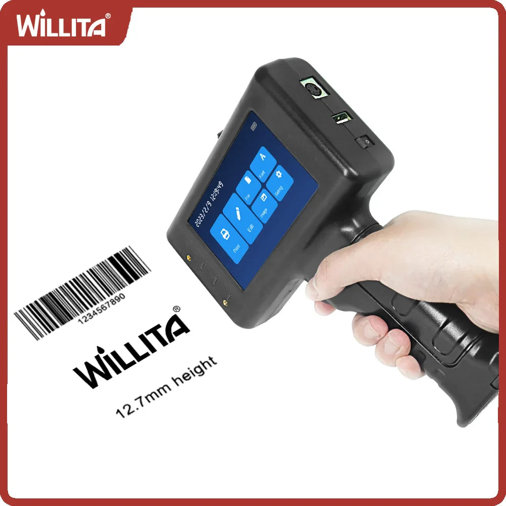 Willita Handheld Thermal Inkjet Printer