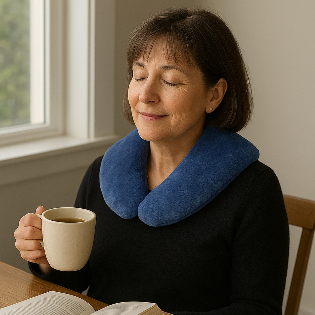 Microwavable Neck Wrap – Reusable Heating Wrap
