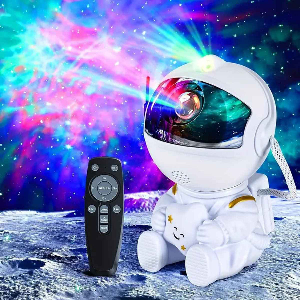 🚀 Astronaut Galaxy Projector Starry Night Light